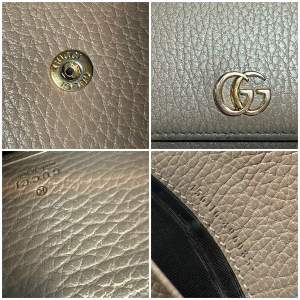 AUTHENTIC Gucci: Dusty Rose GG Marmont Wallet On Chain - Picture 16 of 16